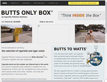 Tablet Screenshot of buttsonlybox.com